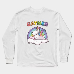 Gaymer Unicorn Long Sleeve T-Shirt